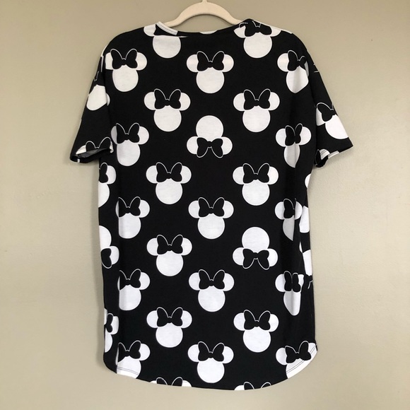 Lularoe X Disney Minnie Mouse Irma Tunic Top - Picture 2 of 6